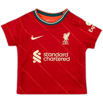 2021-22 Liverpool Home Shirt - 10/10 - (12-18 Months)