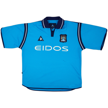 2001-02 Manchester City Home Shirt - 8/10 - (L)