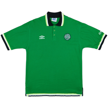 1999-00 Celtic Umbro Polo Shirt - 10/10 - (L)