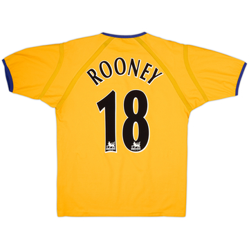 2003-04 Everton Away Shirt Rooney #18 - 6/10 - (M)