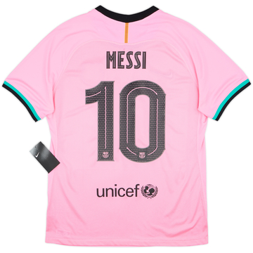 2020-21 Barcelona Authentic Third Shirt Messi #10 (XL)