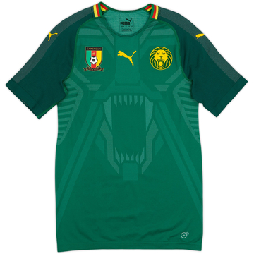 2018-19 Cameroon Authentic Home Shirt - 8/10 - (L)