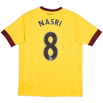 2010-13 Arsenal Away Shirt Nasri #8 - 6/10 - (XL.Boys)