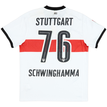 2017-18 Stuttgart Home Shirt Schwinghamma #76 - 4/10 - (L)