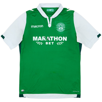2017-18 Hibernian Home Shirt - 4/10 - (XXL)