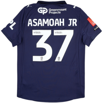 2025-26 Wigan Match Issue FA Cup Away Shirt Asamoah Jr #37