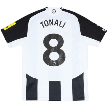 2024-25 Newcastle Match Issue Home Shirt Tonali #8