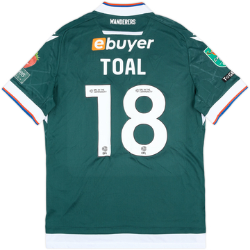 2024-25 Bolton Match Issue Carabao Cup Away Shirt Toal #18