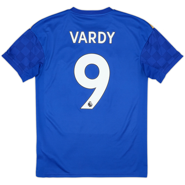 2019-20 Leicester Home Shirt Vardy #9 - 9/10 - (S)