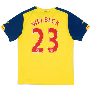 2014-15 Arsenal Away Shirt Welbeck #23 (M)