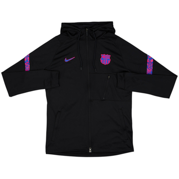 2021-22 Barcelona Nike Hooded Track Jacket - 8/10 - (M)