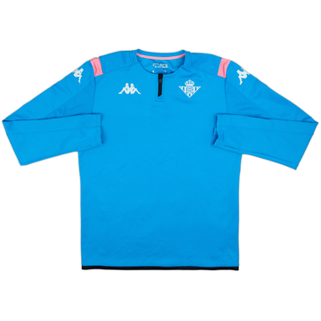 2019-20 Real Betis Kappa 1/4 Zip Drill Top - 8/10 - (L)