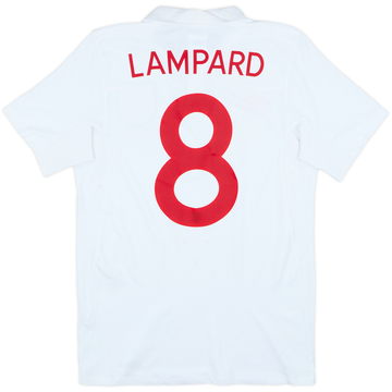 2009-10 England Home Shirt Gerrard #4 - 8/10 - (XS)