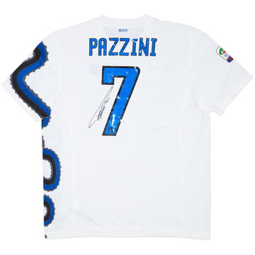 2010-11 Inter Milan Signed Away Shirt Pazzini #7 - 4/10 - (XL)