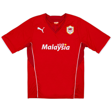2013-14 Cardiff Home Shirt - 6/10 - (M)