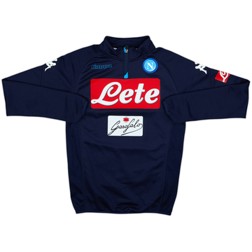 2017-18 Napoli Kappa 1/4 Zip Drill Top - 6/10 - (XS)