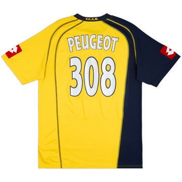 2005-06 Sochaux Home Shirt Peugeot #308 - 6/10 - (XL)