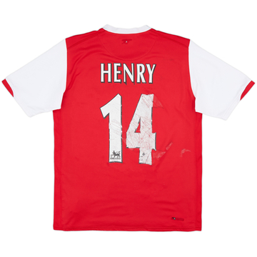 2006-08 Arsenal Home Shirt Henry #14 - 4/10 - (XL.Boys)
