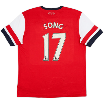 2012-14 Arsenal Home Shirt Song #17 - 4/10 - (L)