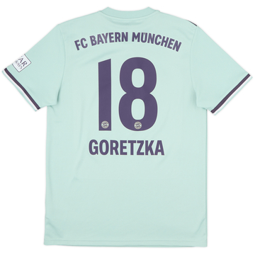 2018-19 Bayern Munich Away Shirt Goretzka #18 - 9/10 - (M)