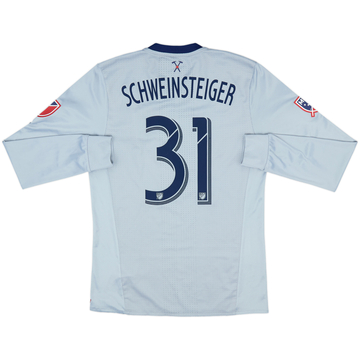 2017-18 Chicago Fire Authentic Away L/S Shirt Schweinsteiger #31 - 7/10 - (M)