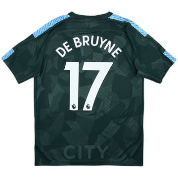 2017-18 Manchester City Third Shirt De Bruyne #17 - 6/10 - (M)