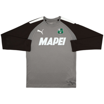 2020-21 Sassuolo Puma Training L/S Shirt - 8/10 - (L.Boys)