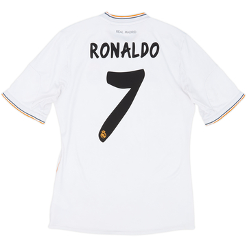 2013-14 Real Madrid Home Shirt Ronaldo #7 - 6/10 - (M)