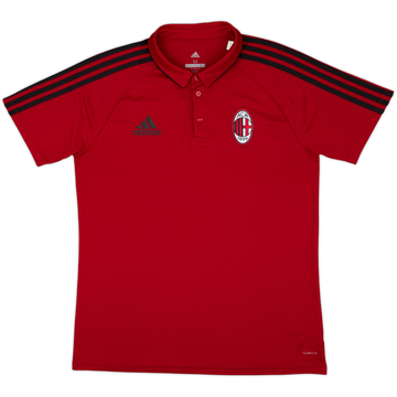 2016-17 AC Milan adidas Polo Shirt - 9/10 - (M)