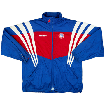 1995-96 Bayern Munich adidas Hooded Rain Jacket - 4/10 - (L)