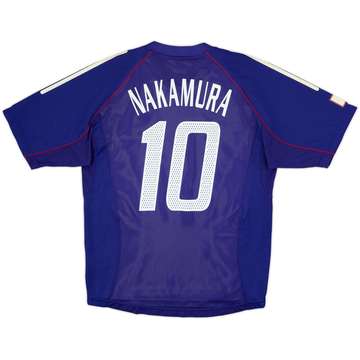 2002-04 Japan Player Issue Home Shirt Nakamura #10 - 6/10 - (M)