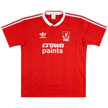 1987-88 Liverpool Home Shirt - 9/10 - (XL)