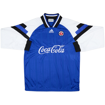 1993-94 South China adidas Training L/S Shirt - 10/10 - (XL)