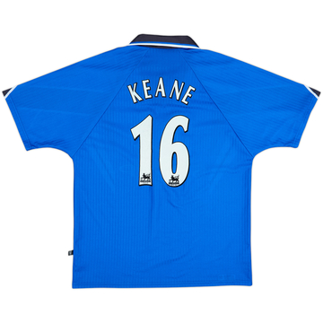 1996-98 Manchester United Third Shirt Keane #16 - 6/10 - (L)