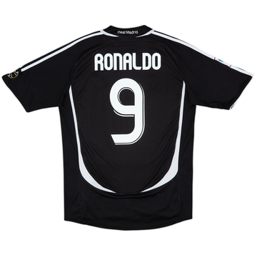2006-07 Real Madrid Away Shirt Ronaldo #9 - 6/10 - (L)