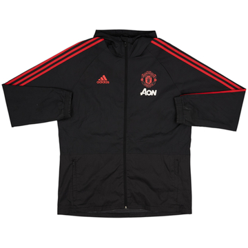 2018-19 Manchester United adidas Hooded Rain Jacket - 8/10 - (XXL)