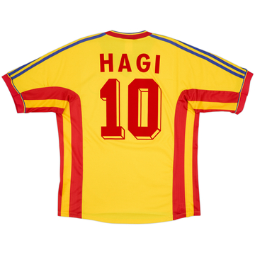 1998-00 Romania Home Shirt Hagi #10 - 5/10 - (L)