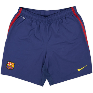 2013-14 Barcelona Home Shorts - 8/10 - (XL)