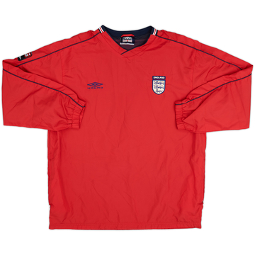 2002-04 England Umbro Drill Top - 8/10 - (S)