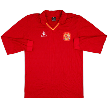 1991 Spain Match Worn Home L/S Shirt #4