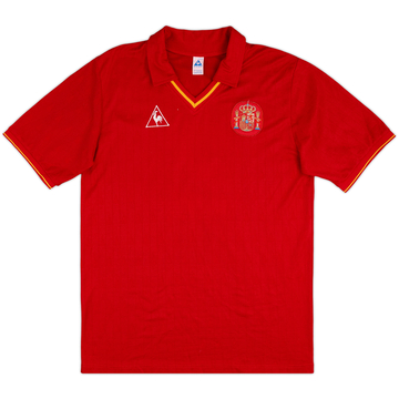 1988-90 Spain Match Issue Home Shirt #2 (Jimenez)