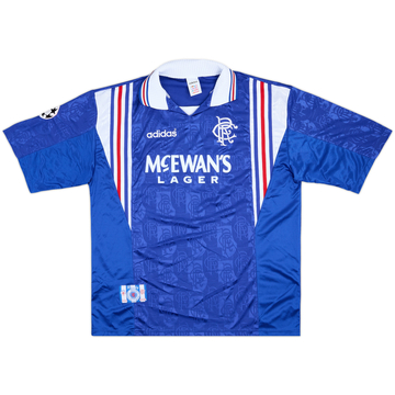 1996-97 Rangers Match Issue Champions League Home Shirt #11