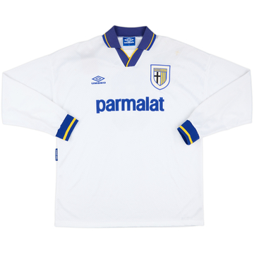 1993-95 Parma Match Issue Home L/S Shirt #9