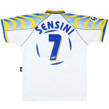 1996-97 Parma Match Issue Home Shirt Sensini #7