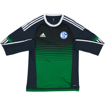 2015-17 Schalke Player Issue Third L/S Shirt - 9/10 - (M/L)