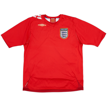 2006-08 England Away Shirt - 5/10 - (L)