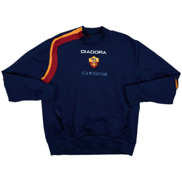 2005-06 Roma Diadora Sweat Top - 6/10 - (M)