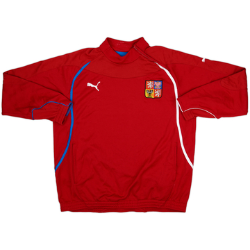 2008-10 Czech Republic Puma 1/4 Zip Drill Top - 7/10 - (L)