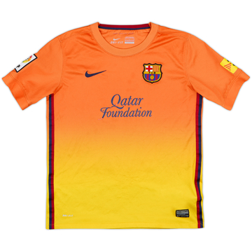 2012-13 Barcelona Away Shirt - 4/10 - (L.Boys)