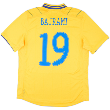 2012 Sweden Match Issue Home Shirt Bajrami #19